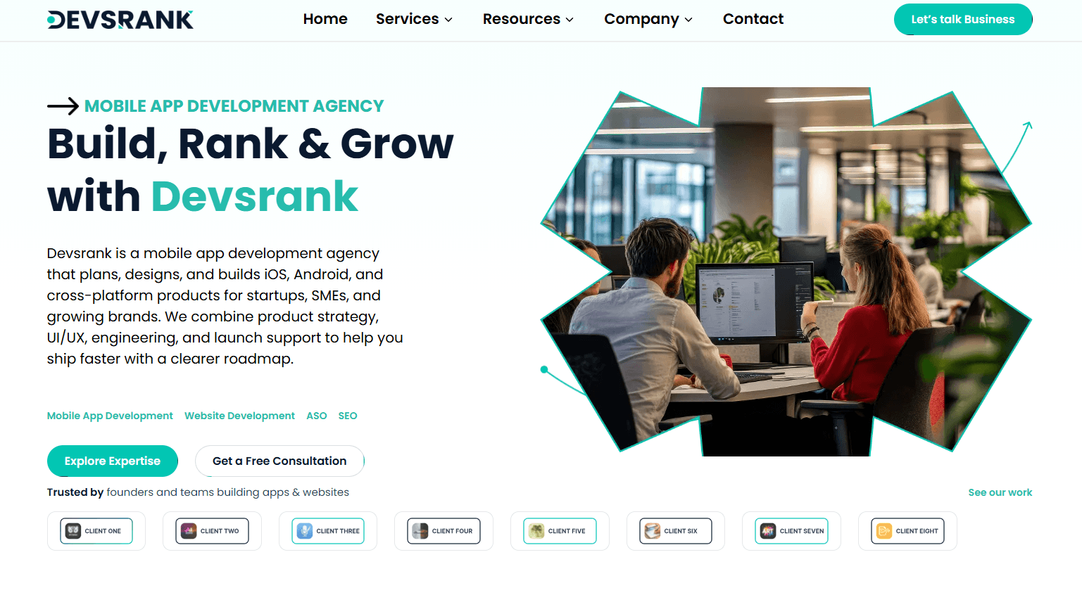 DevsRank Platform
